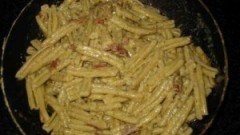 Cataneselle al pesto di pistacchio