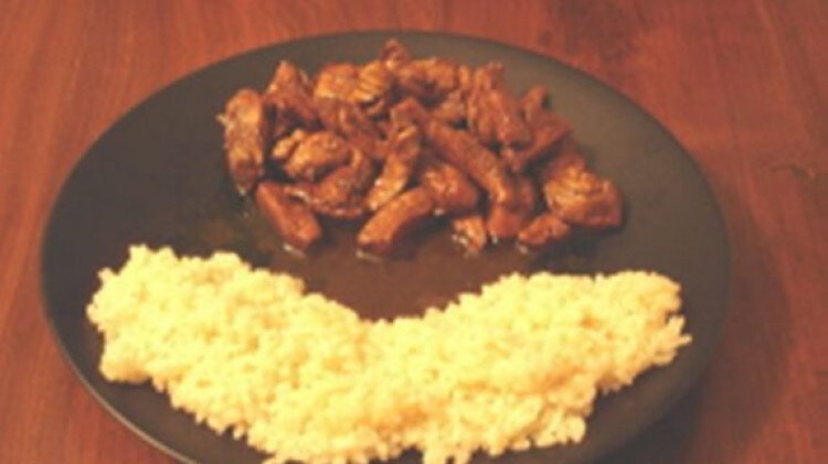 Pollo all'aceto balsamico e curry