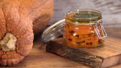 Zucca marinata in agrodolce