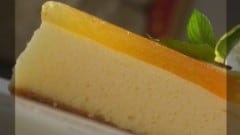 Bavarese alle pesche