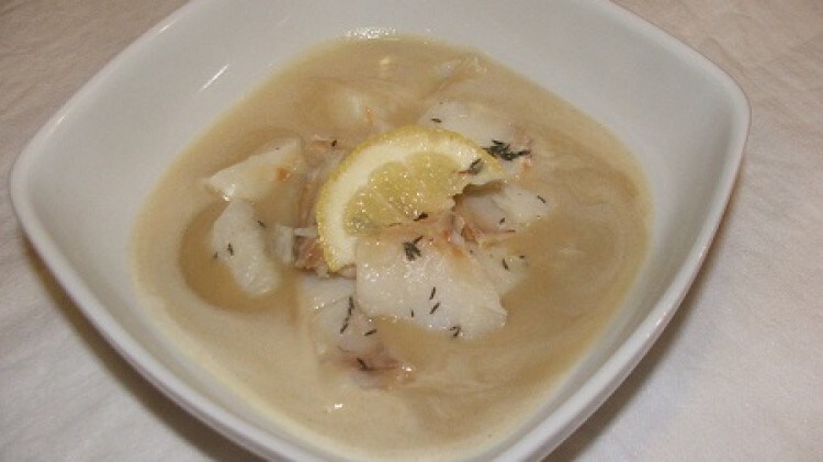 Zuppetta di fave e baccalà