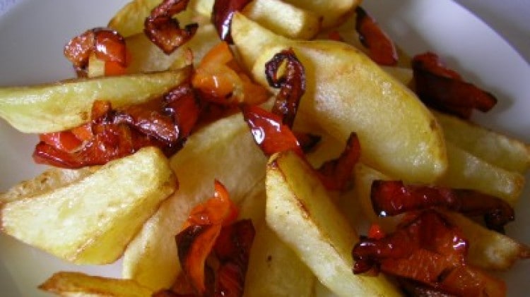 Patate e peperoni