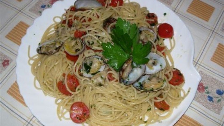 Spaghetti alle vongole alla faby