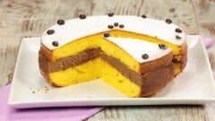 Margherita farcita alla crema di caffè