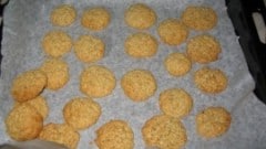 Biscotti ai fiocchi d'avena