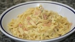 Tagliolini al salmone
