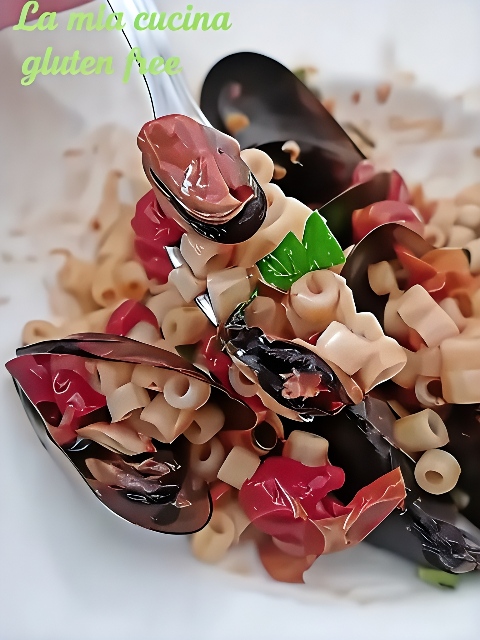Tubetti con le cozze alla tarantina senza glutine