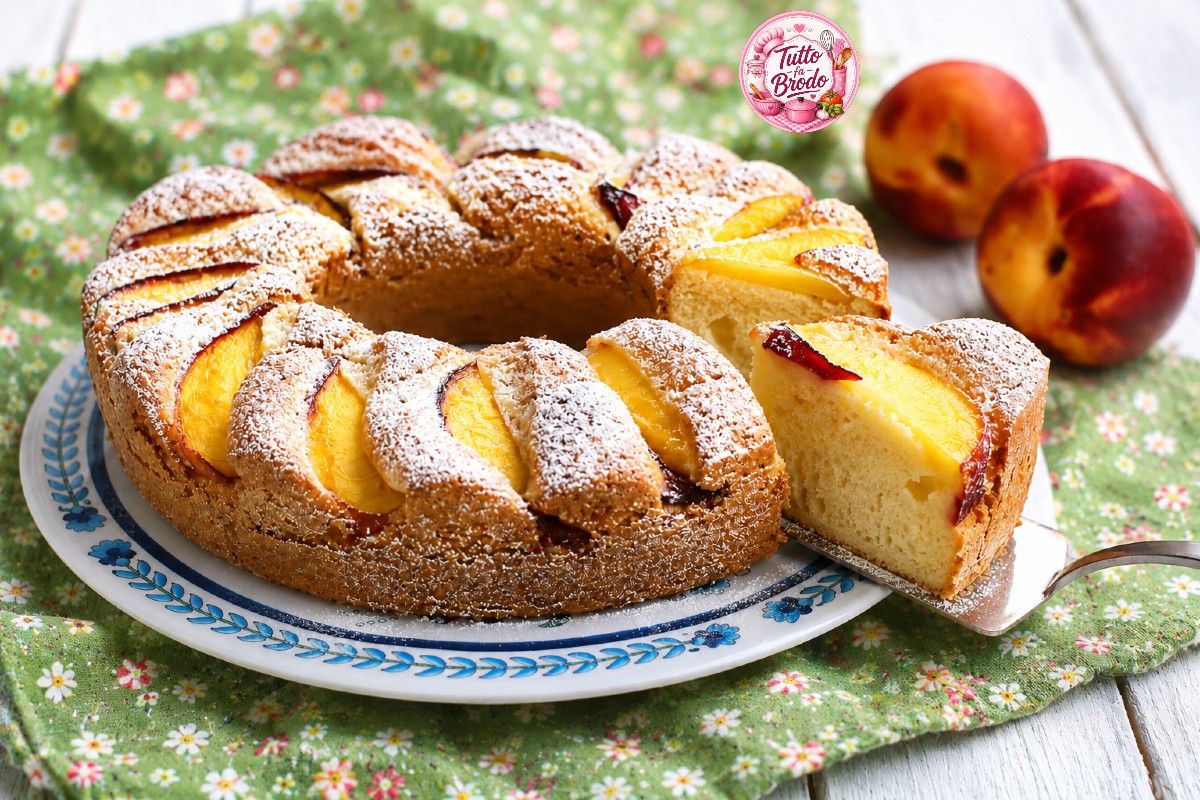 Ciambella alle Pesche 7 Vasetti "Dolce Facile"