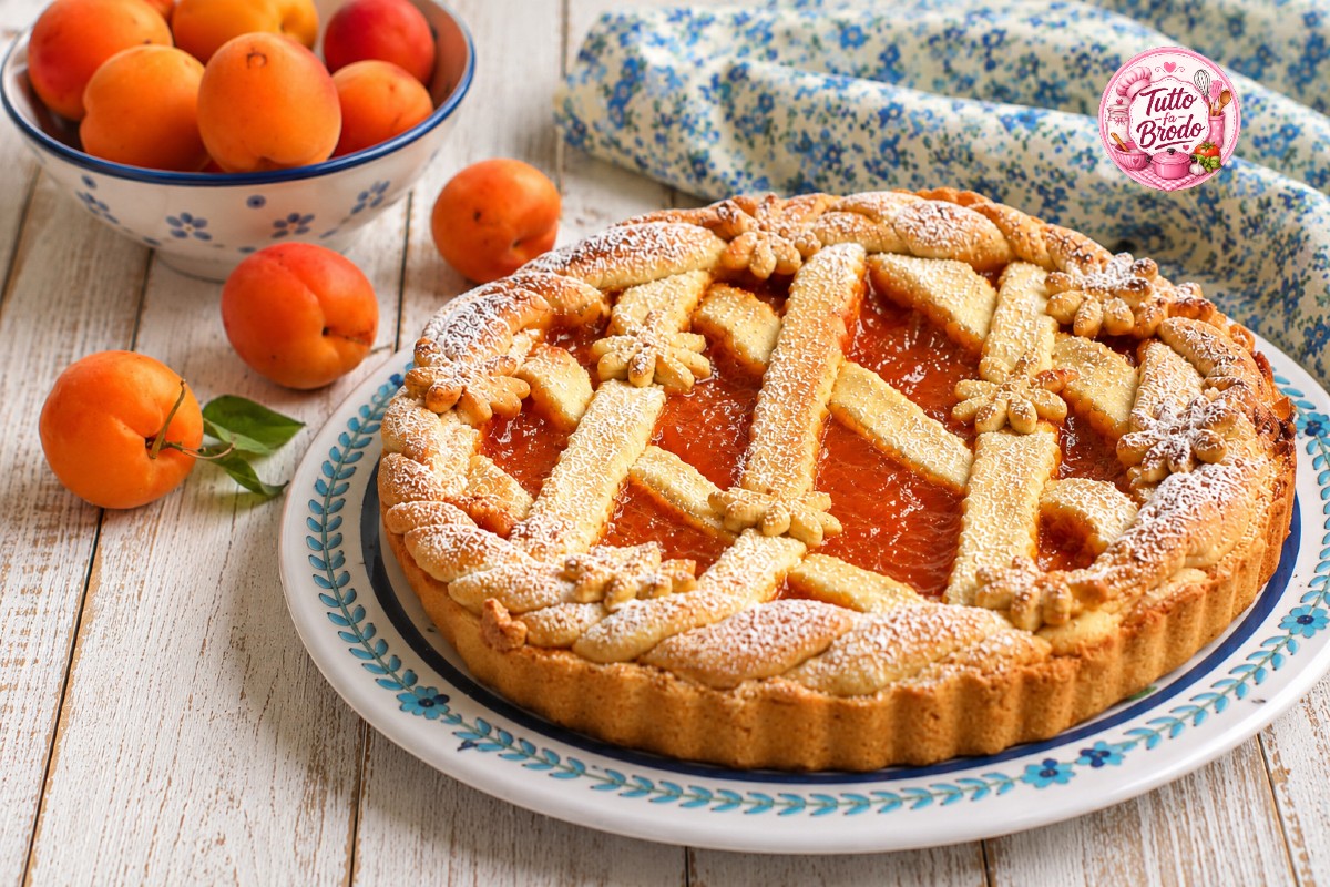 Crostata alla Marmellata di Albicocche Fresche