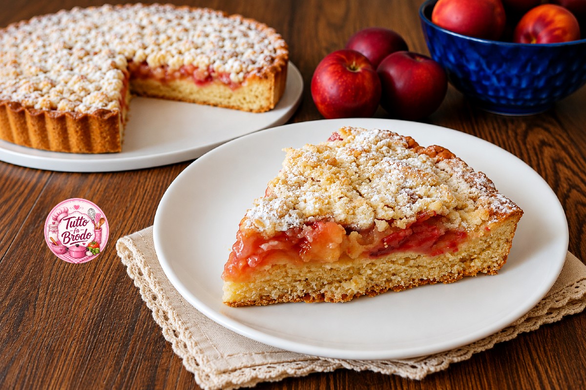 Crostata di Susine con Crumble