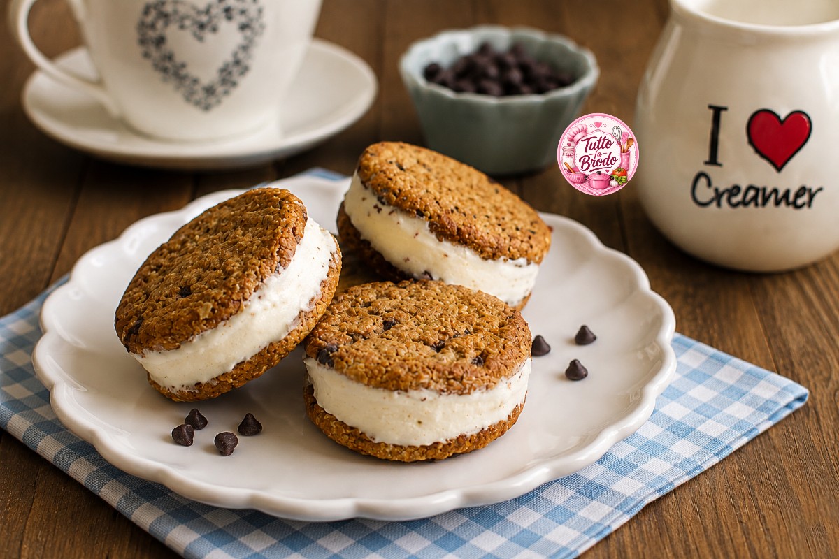Biscotto Gelato allo Yogurt "con Panna"