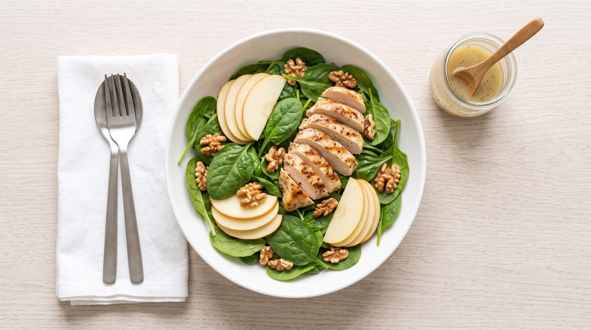 Insalata di pollo light