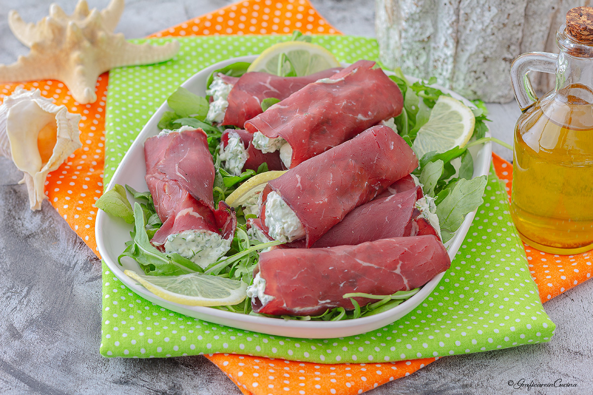 Involtini di bresaola
