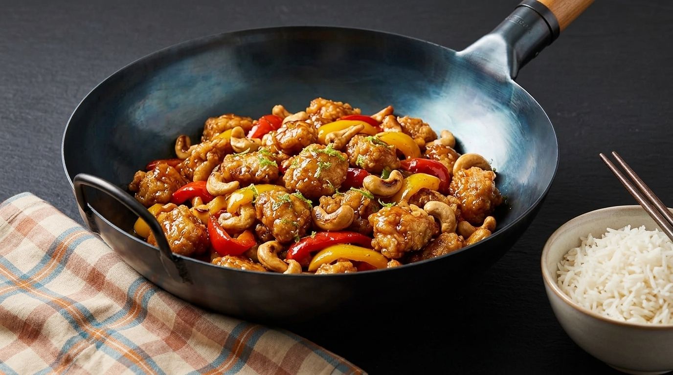 Pollo al wok