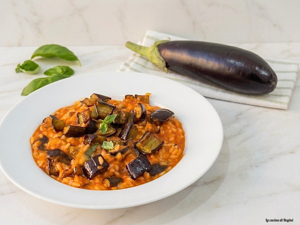 Risotto Melanzane e Scamorza Affumicata