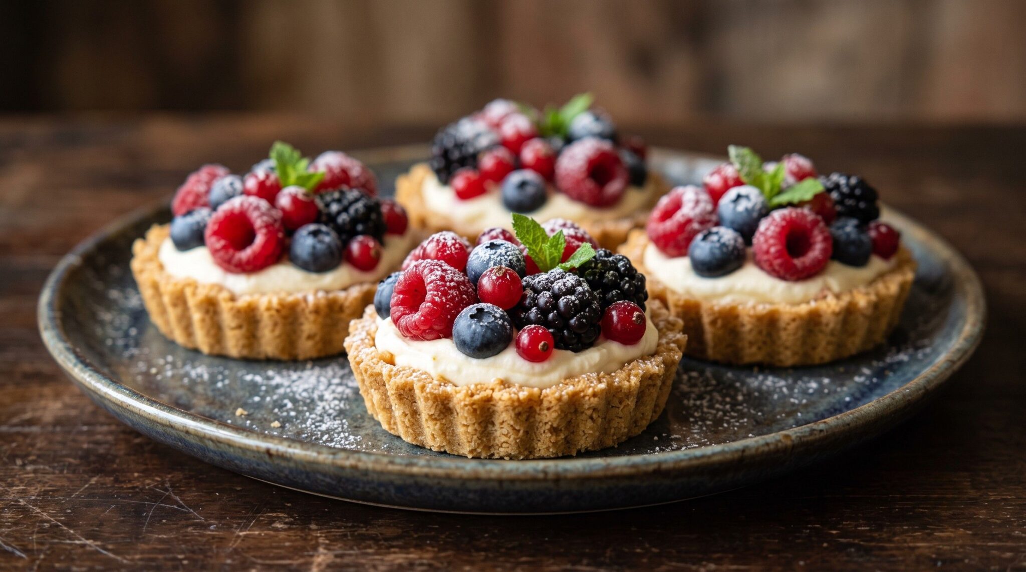 Tartellette fake senza cottura
