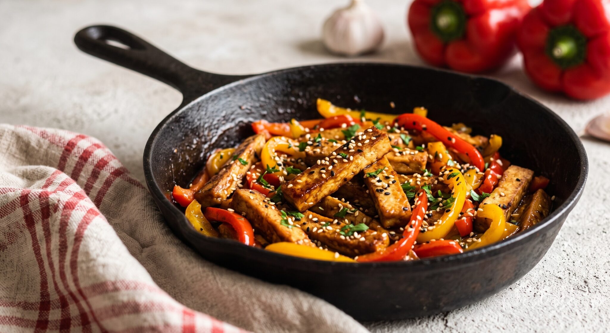 Tofu in padella