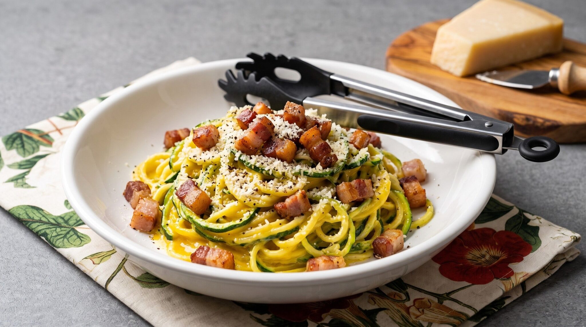 Zoodles alla carbonara 
