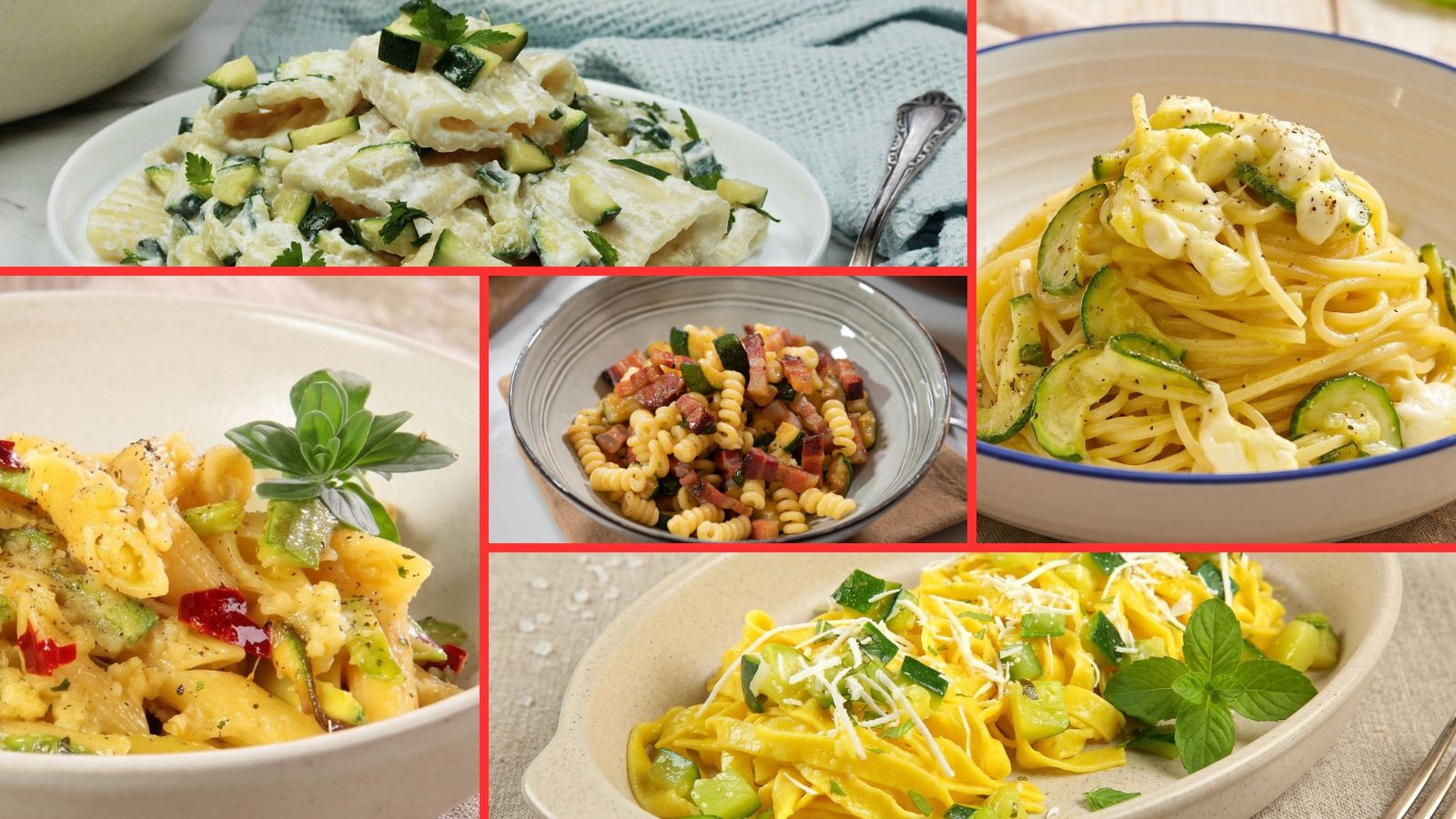 5 primi piatti con le zucchine: ricette facili e saporite da fare ...