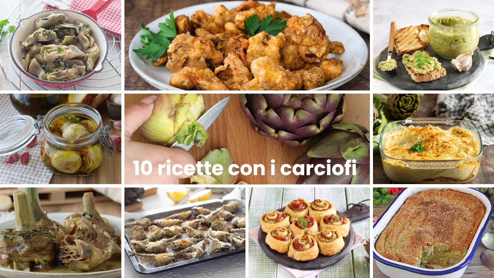 Ricette con i carciofi: 10 idee gustose per antipasti, contorni e ...