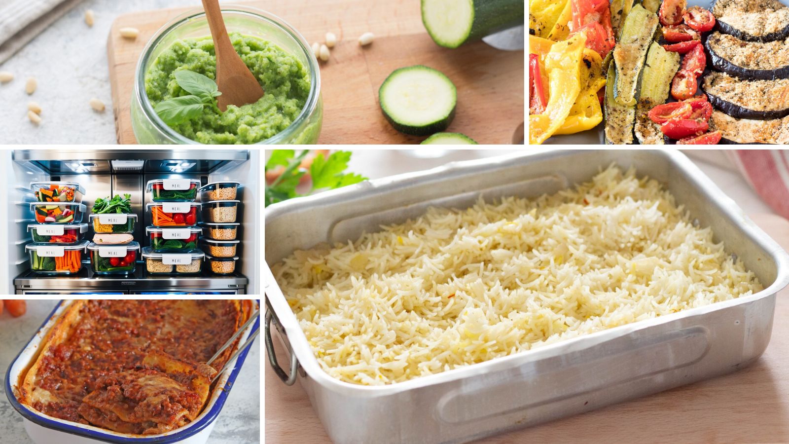 Meal Prep - Set di 48 contenitori per alimenti (24 contenitori + 24