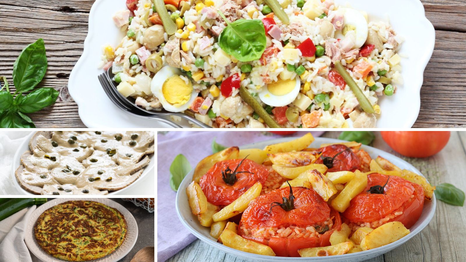 Pranzo da Spiaggia: 4 Ricette Facili da Portare (Insalata di Riso ...