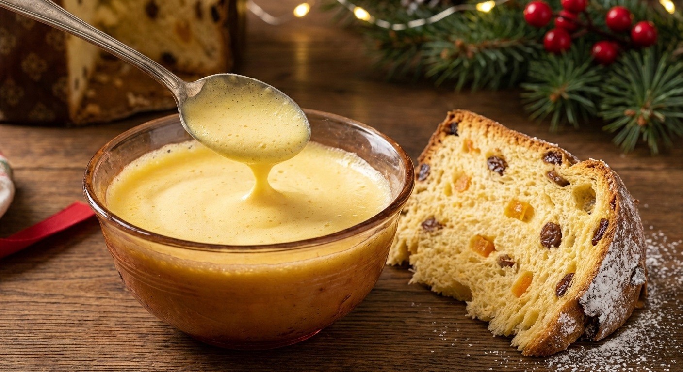 creme per accompagnare il panettone