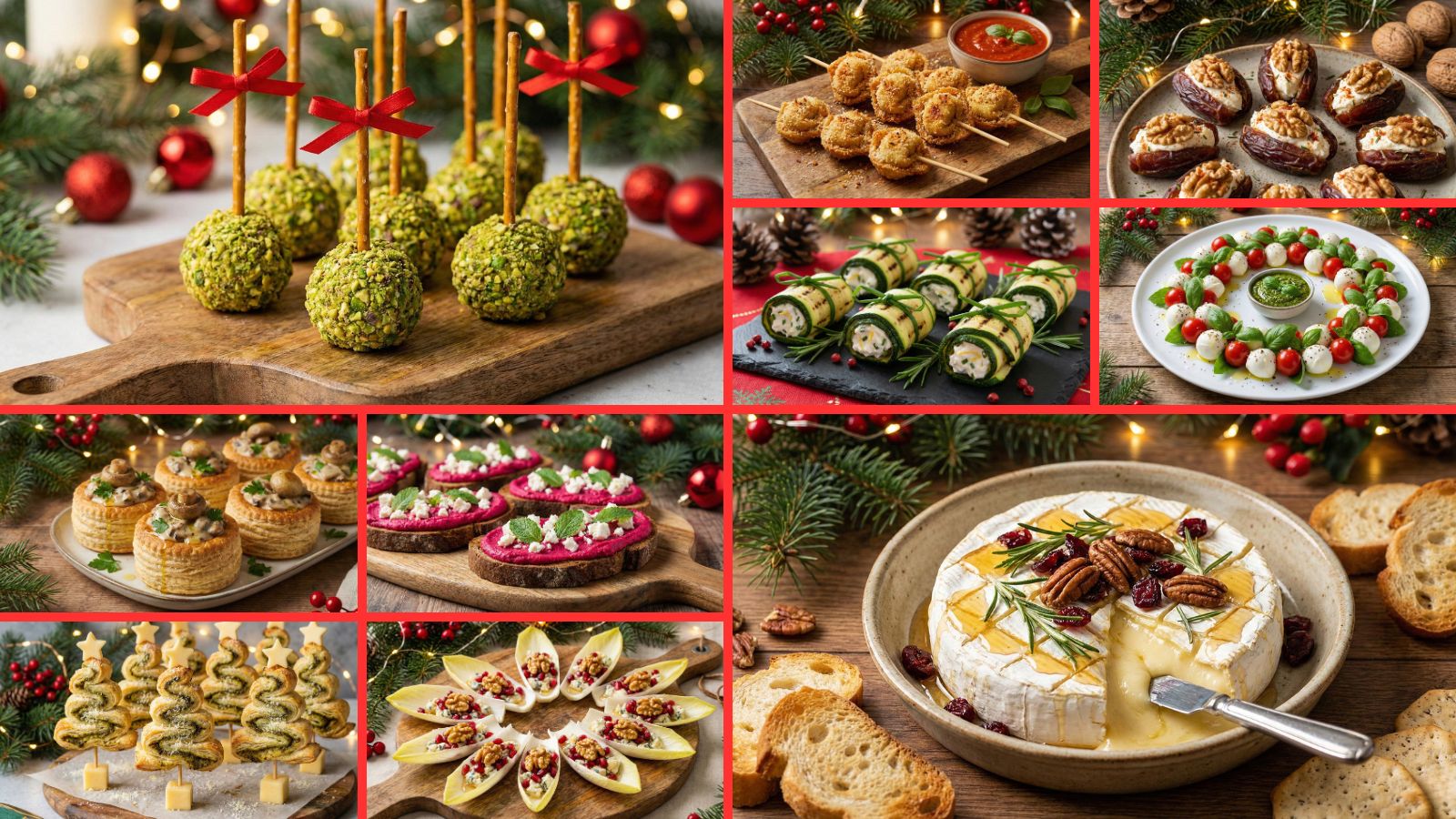 10 Antipasti di Natale Vegetariani: Ricette Veloci e Scenografiche ...