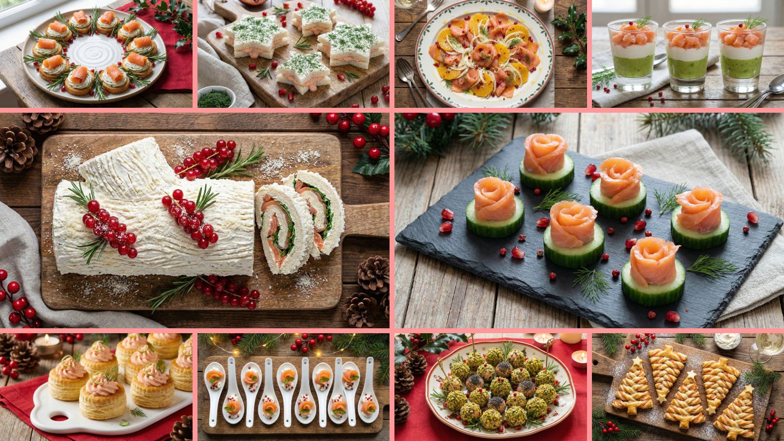 Antipasti di Salmone Natalizi: 10 Ricette Facili, Veloci e Belle ...