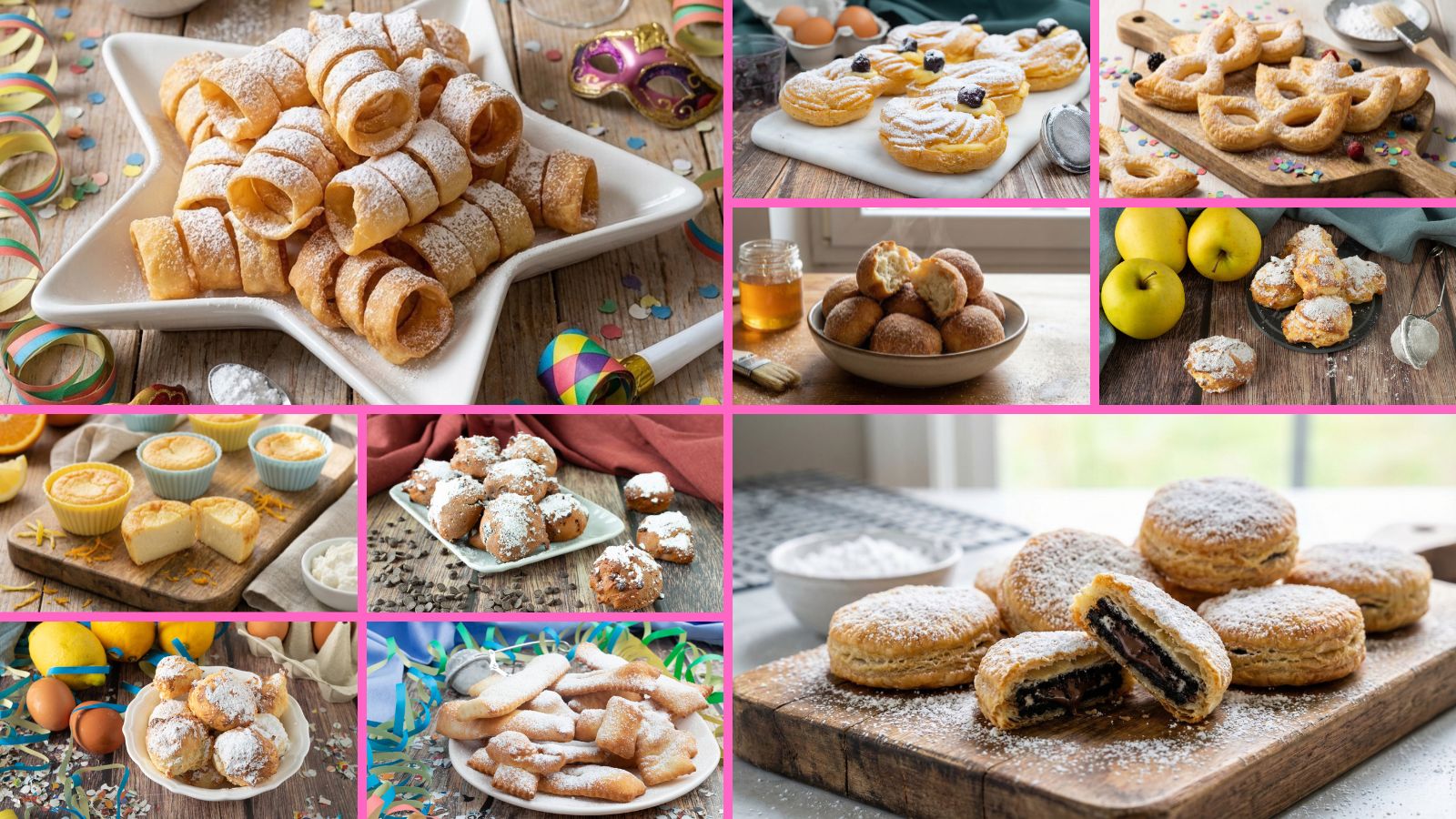 dolci friggitrice ad aria veloci