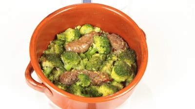 Salsicce coi broccoli