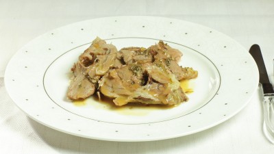 Coscia di agnello ripiena