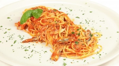 Spaghetti con alici