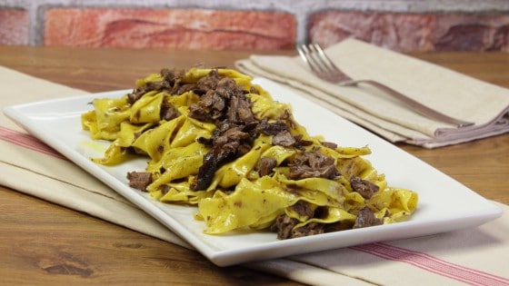 Pappardelle alla lepre