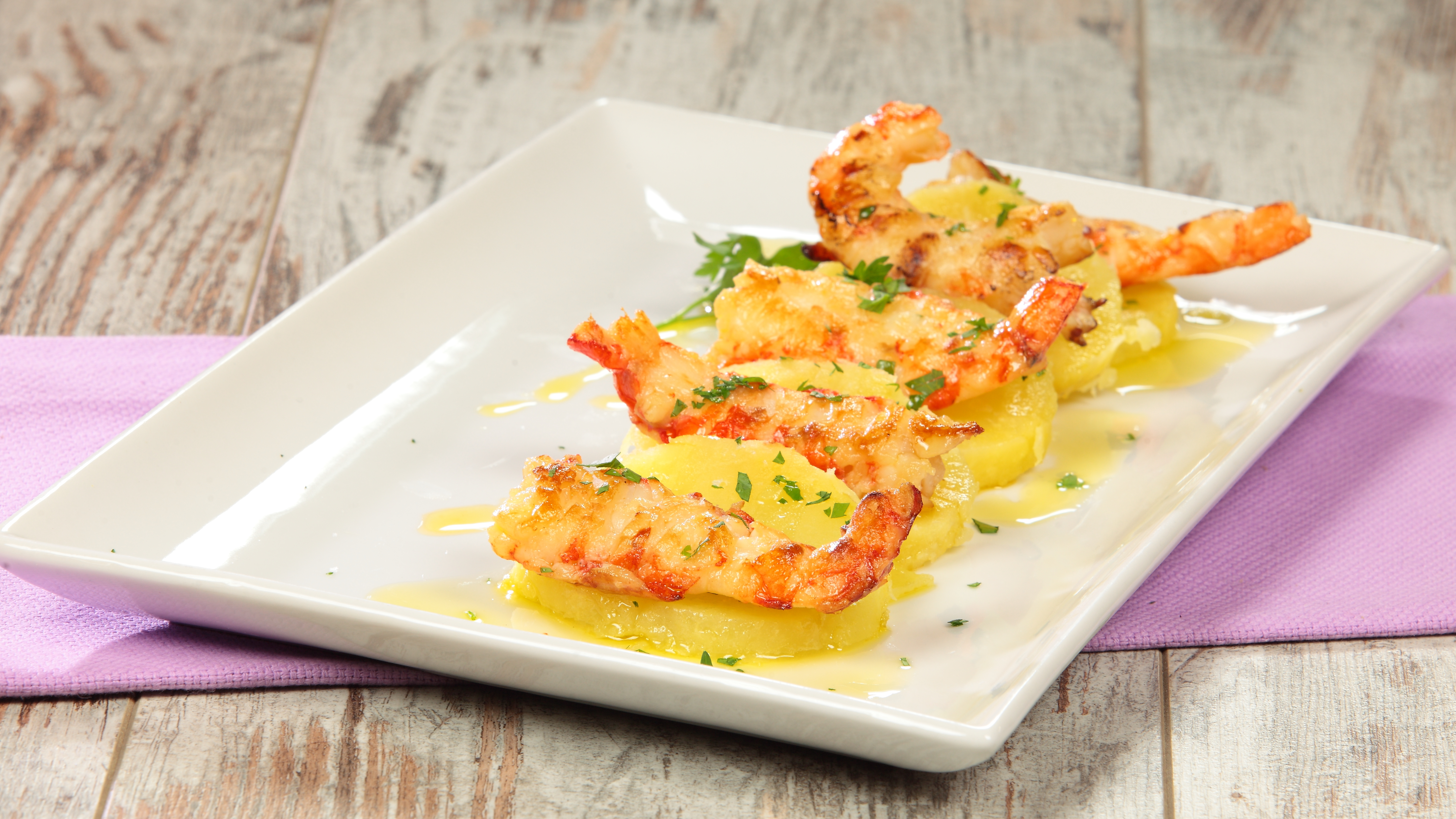 ricette con code di gamberi surgelati