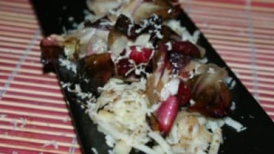 Antipasto con rosa di Gorizia