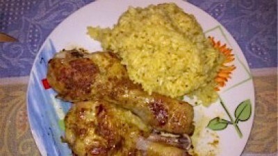 Riso e pollo al curry