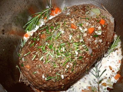 Arrosto di vitello alla panna ed erbe aromatiche | Cookaround