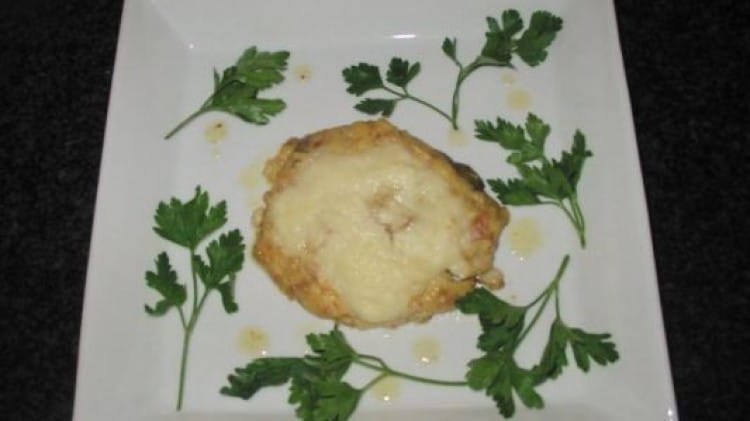 Cappelle di porcini gratinate
