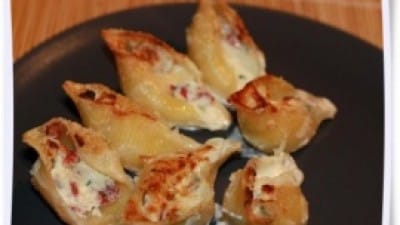 Conchiglioni con ricotta e bresaola