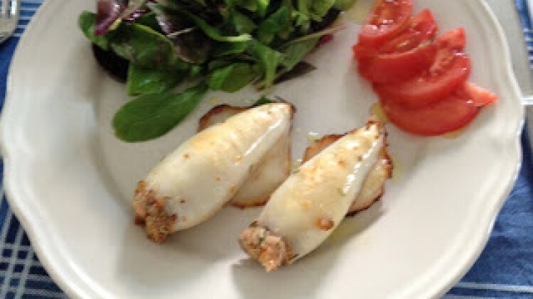 Calamari ripieni buonissimi e velocissimi