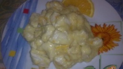 Bocconcini di pollo alla crema di agrumi