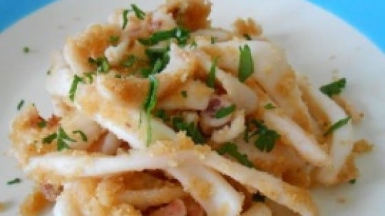 Calamari al limone di lenticchietta