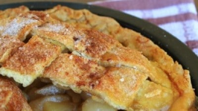 Apple pie con crosta all'olio