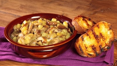 Zuppa porcini e patate