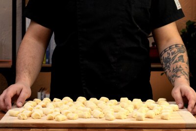 Gnocchi di patate fresche cotte al vapore con la buccia 500gr