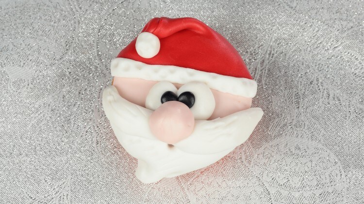 Cupcake con Babbo Natale