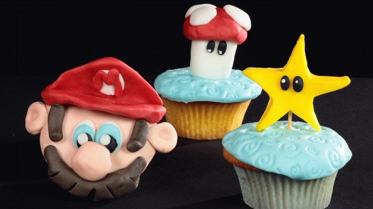 Cupcake Supermario Bross
