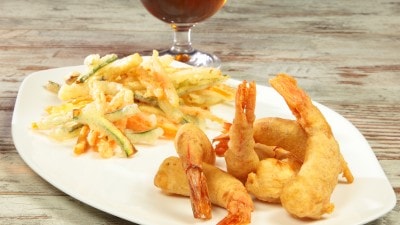 Gran fritto in tempura alla birra