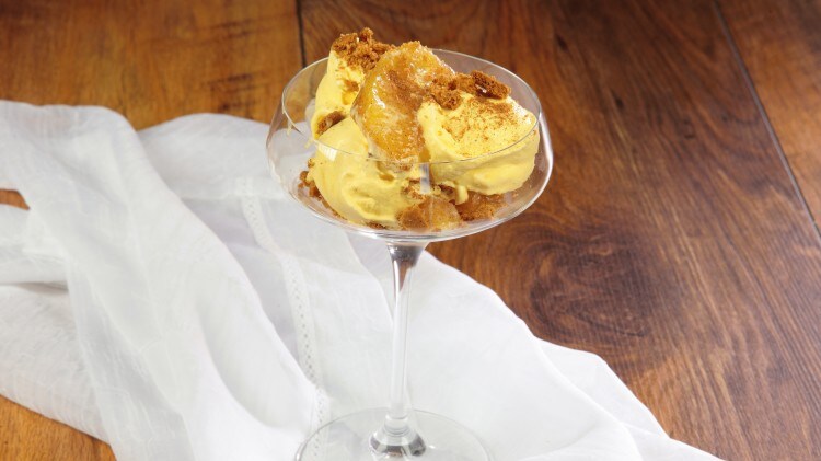 Gelato apple pie